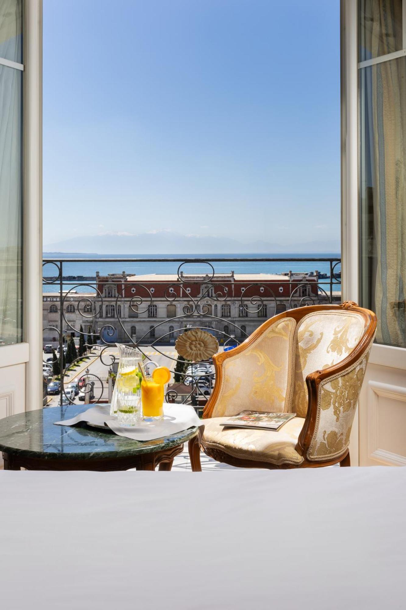 Mediterranean Palace Thessaloníki Eksteriør billede View from the hotel
